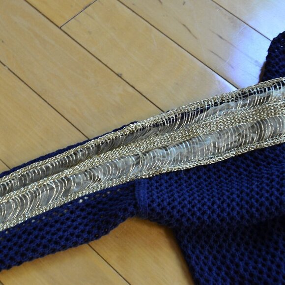 Theyskens' Theory Mesh Sweater Size S Fits XS Vintage - Picture 11 of 13